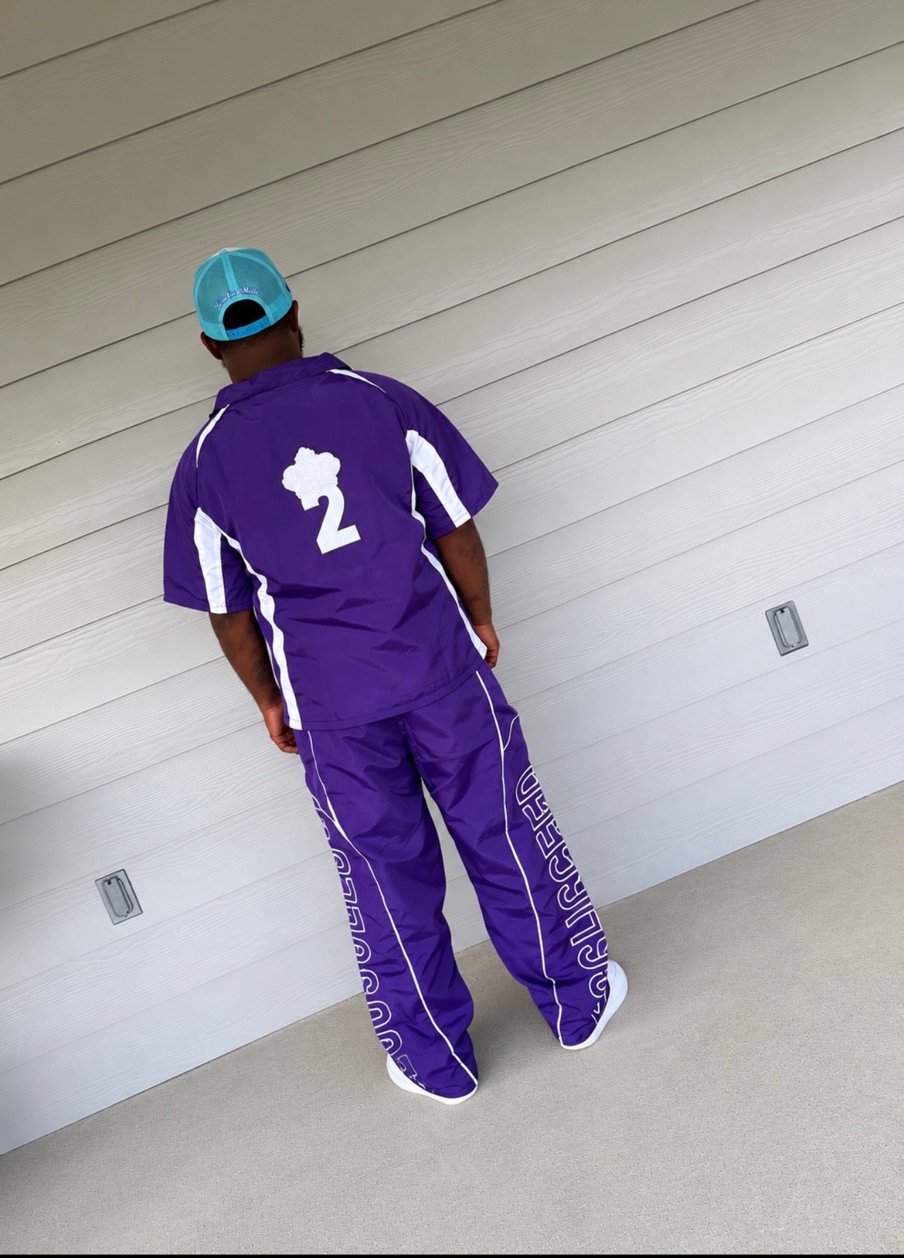 Believe2Succeed “BLESSED Purple Legacy Tracksuit Set