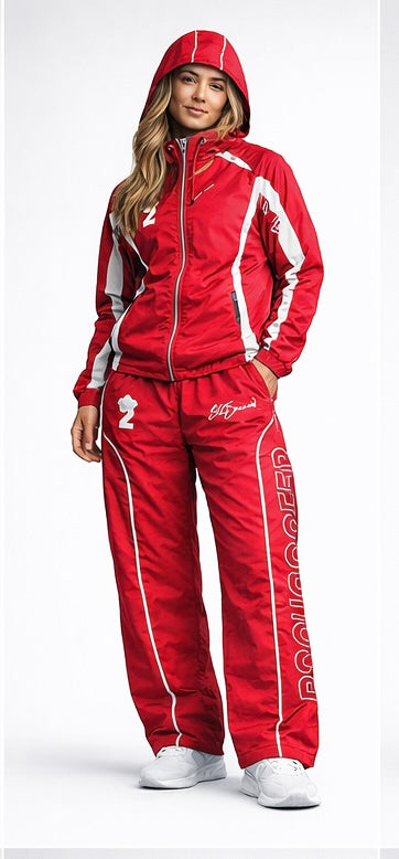 Believe2Succeed Performance Tracksuit – RED