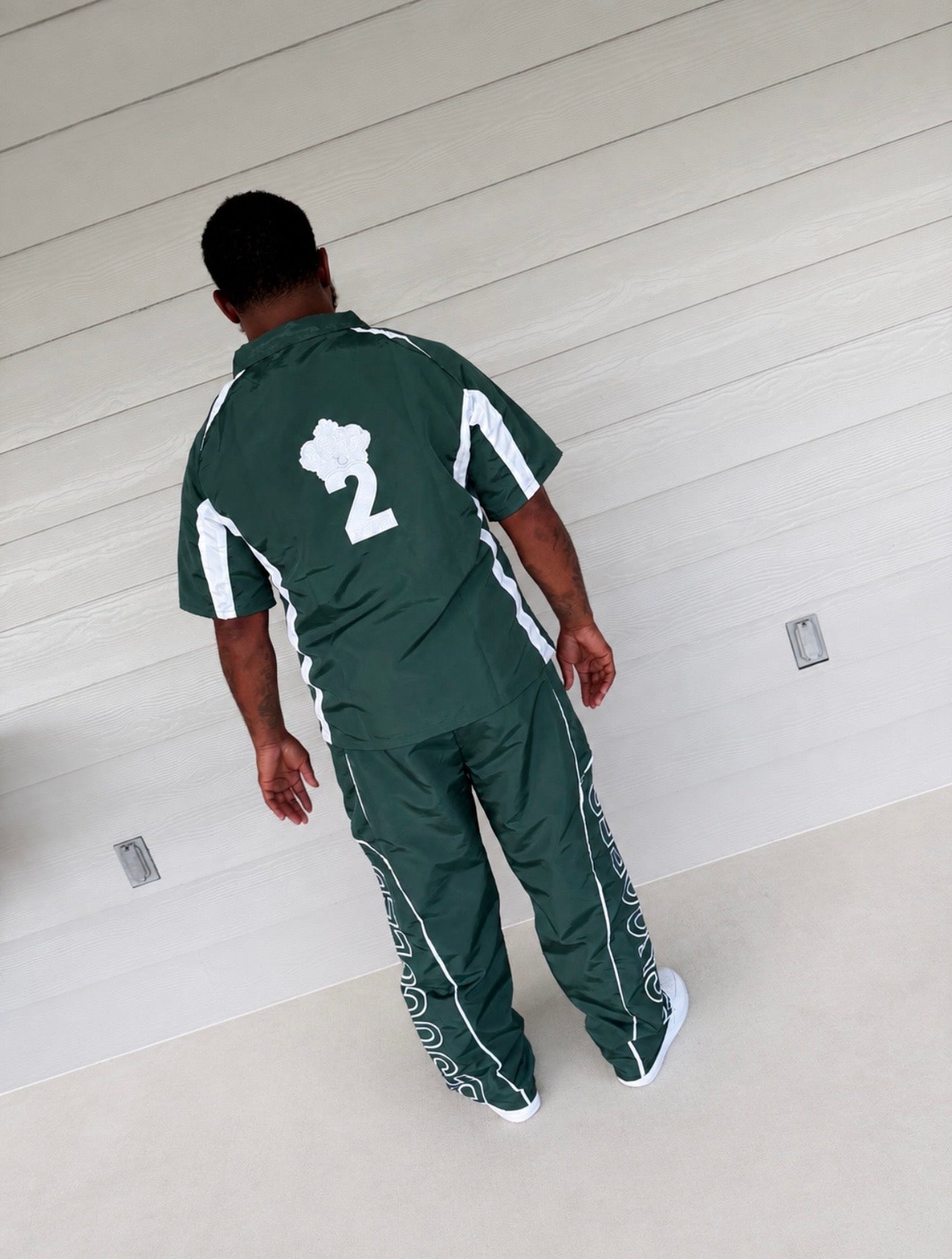 Believe2Succeed Signature Green Tracksuit Set
